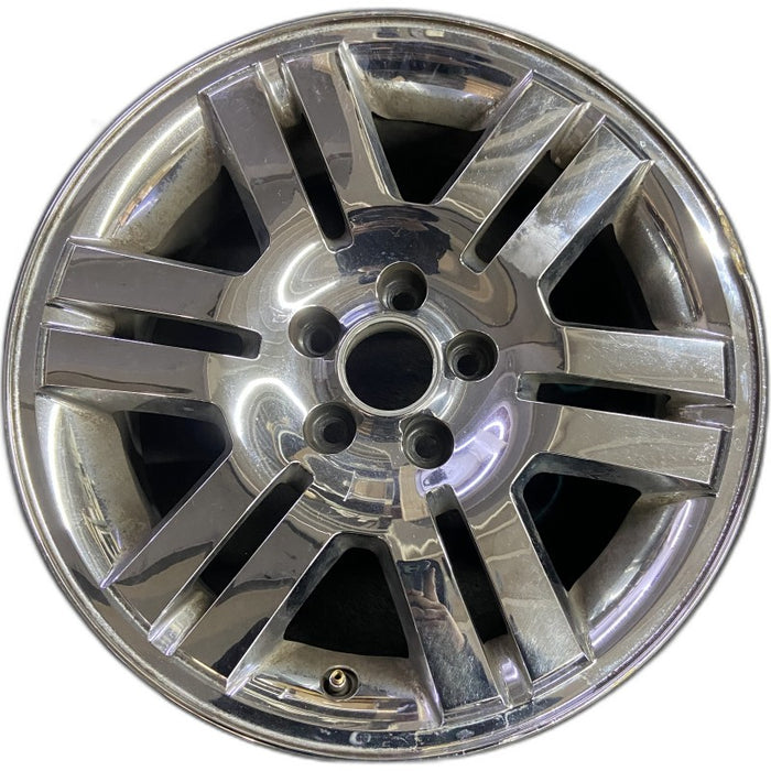 18" EDGE 07 18x7.5 aluminum TPMS 12 spoke 6 double spokes chrome clad Original OEM Wheel Rim