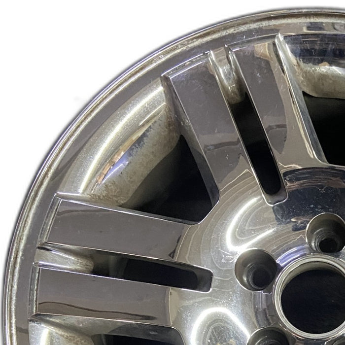 18" EDGE 07 18x7.5 aluminum TPMS 12 spoke 6 double spokes chrome clad Original OEM Wheel Rim