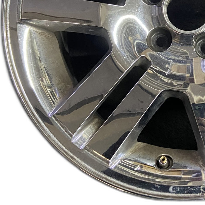 18" EDGE 07 18x7.5 aluminum TPMS 12 spoke 6 double spokes chrome clad Original OEM Wheel Rim