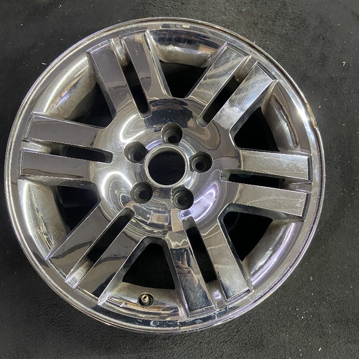 18" EDGE 07 18x7.5 aluminum TPMS 12 spoke 6 double spokes chrome clad Original OEM Wheel Rim