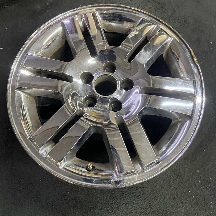 18" EDGE 07 18x7.5 aluminum TPMS 12 spoke 6 double spokes chrome clad Original OEM Wheel Rim