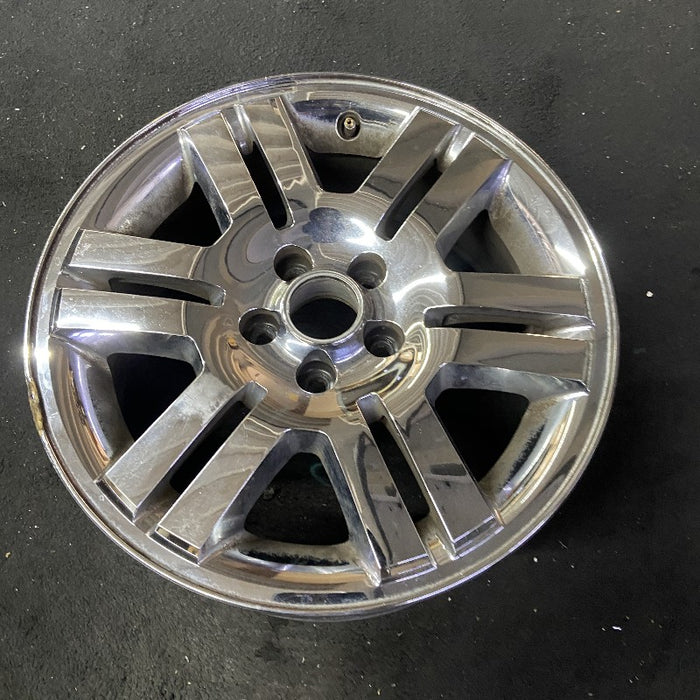 18" EDGE 07 18x7.5 aluminum TPMS 12 spoke 6 double spokes chrome clad Original OEM Wheel Rim