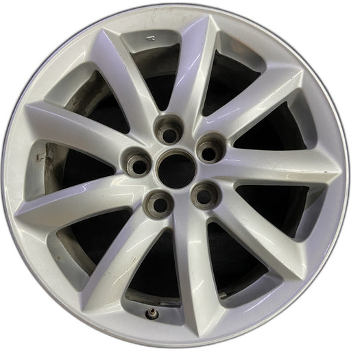 18" LEXUS LS460 07-12 , 18x7.5, 9 spoke Original OEM Wheel Rim - Front View