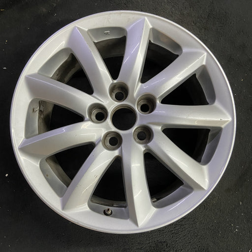18" LEXUS LS460 07-12 , 18x7.5, 9 spoke Original OEM Wheel Rim - Angle View