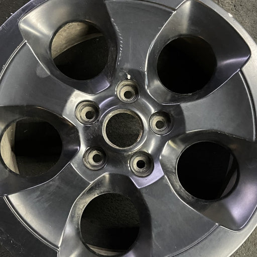 18" WRANGLER 15 18x7.5 5 hole black Original OEM Wheel Rim - Angle View