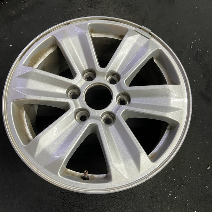 17" FORD F150 PICKUP 15-20 17x7.5, aluminum, Original OEM Wheel Rim - Side Profile