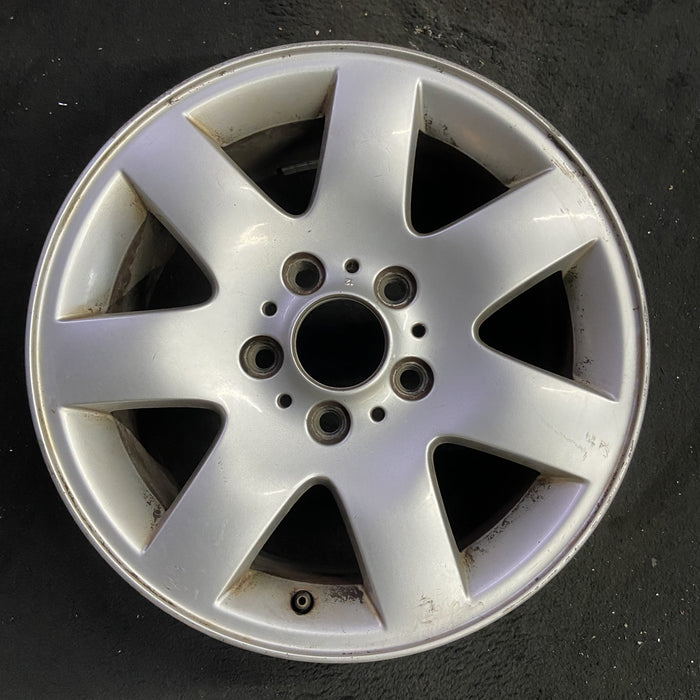 16" BMW 320i 01-05 , 16x7, alloy, 7 spoke, flat spoke Original OEM Wheel Rim