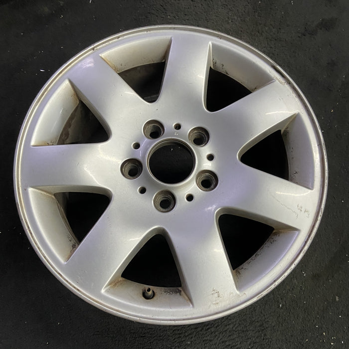 16" BMW 320i 01-05 , 16x7, alloy, 7 spoke, flat spoke Original OEM Wheel Rim
