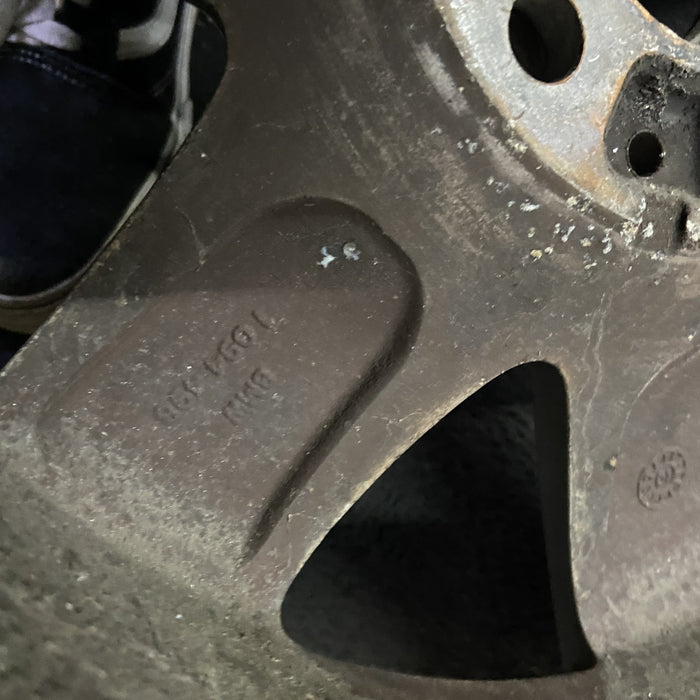 16" BMW 320i 01-05 , 16x7, alloy, 7 spoke, flat spoke Original OEM Wheel Rim