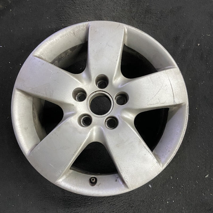 16" AUDI A6 02 16x7 , 5 wide spoke Original OEM Wheel Rim - Front View