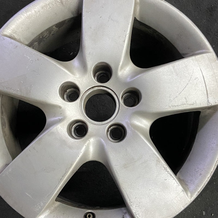 16" AUDI A6 02 16x7 , 5 wide spoke Original OEM Wheel Rim - Angle View