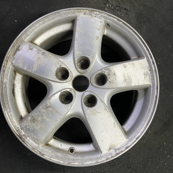 16" CARAVAN 05-07 16x6.5, aluminum, machined finish Original OEM Wheel Rim