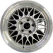 15" AUDI V8 93-94 15x7.5 , BBS Original OEM Wheel Rim - Front View
