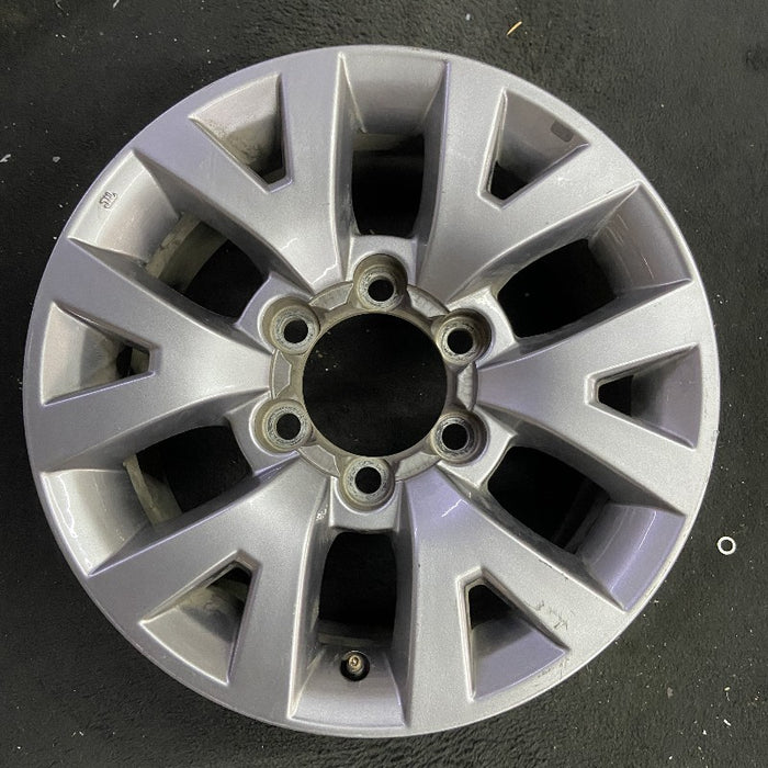16" TACOMA 16 16x7 alloy 6 spoke V spoke silver Original OEM Wheel Rim - Additional View