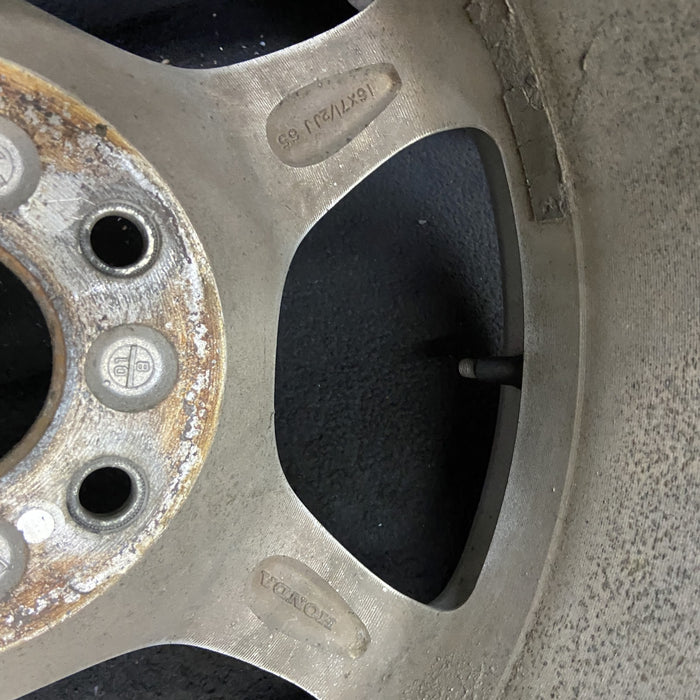 16" S2000 00-03 16x7.5 Original OEM Wheel Rim - Additional View