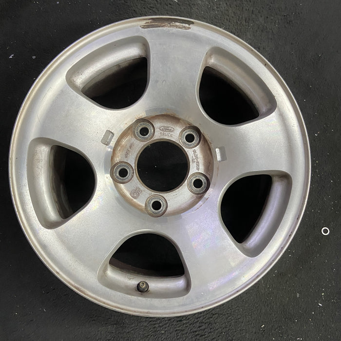 16" FORD F150 PICKUP 00 14mm lug , 16x7, aluminum, 5 straight spokes Original OEM Wheel Rim