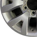 16" TACOMA 16 16x7 alloy 6 spoke V spoke silver Original OEM Wheel Rim - Back View