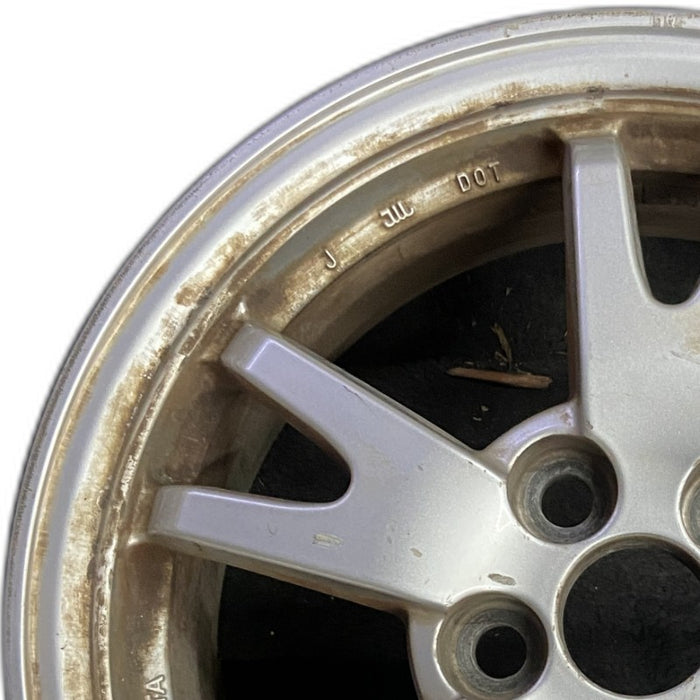 15" PRIUS 10-11 15x6 alloy 5 split spoke silver Original OEM Wheel Rim