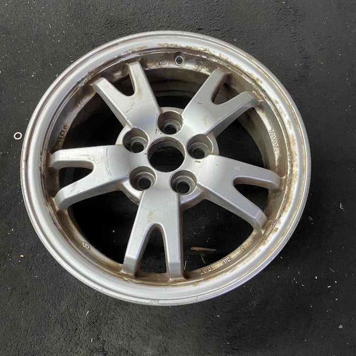 15" PRIUS 10-11 15x6 alloy 5 split spoke silver Original OEM Wheel Rim