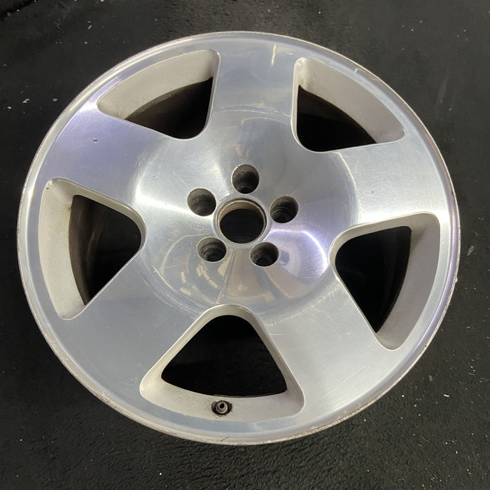 17" AUDI A6 00-04 17x8 , 5 spoke Original OEM Wheel Rim - Side Profile
