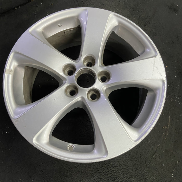 17" SIENNA 11-20 17x7 , 5 spoke Original OEM Wheel Rim - Side Profile