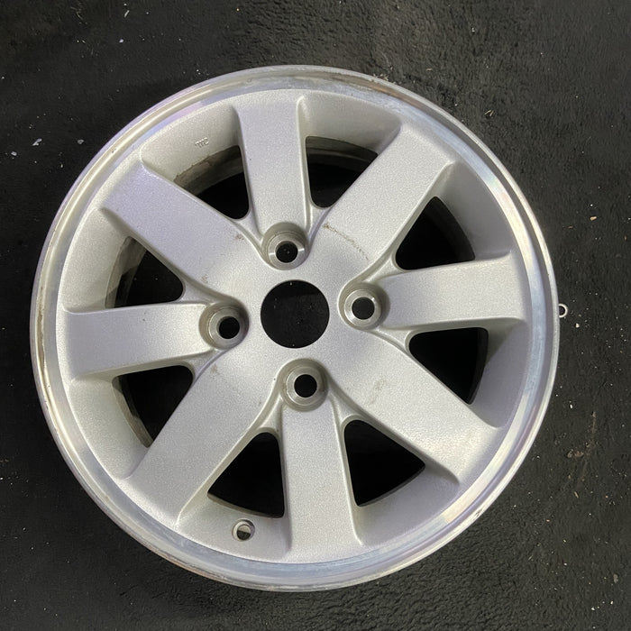 15" GALANT 97-98 15x6 , 8 spoke Original OEM Wheel Rim - Side Profile
