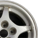 16" ECLIPSE 97 16x6 alloy 5 spoke Original OEM Wheel Rim - Side Profile