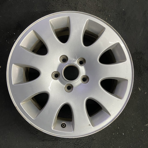16" AUDI A6 98 16x7, , 9 spoke Original OEM Wheel Rim - Angle View