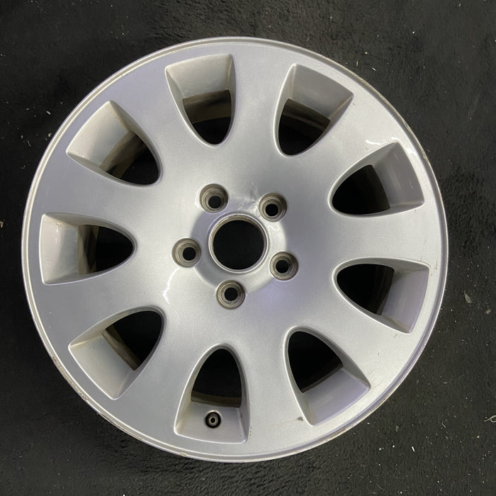 16" AUDI A6 98 16x7, , 9 spoke Original OEM Wheel Rim - Angle View
