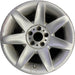 17" BMW 525i 01-03 17x8 , 7 spoke, exposed lugs Original OEM Wheel Rim - Front View