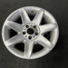 17" BMW 525i 01-03 17x8 , 7 spoke, exposed lugs Original OEM Wheel Rim - Close-Up Detail