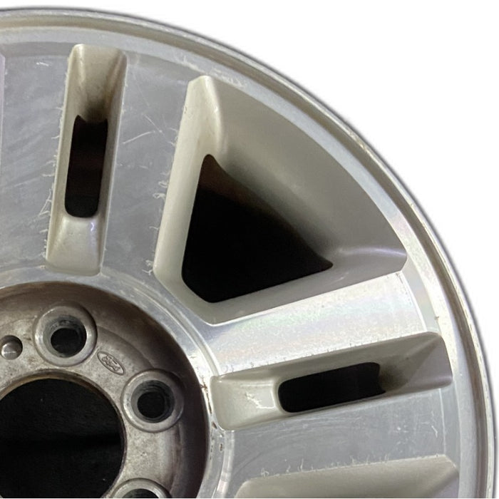 18" FORD F150 PICKUP 04 New Style 18x7.5 aluminum 5 spoke machined face split - Side Profile