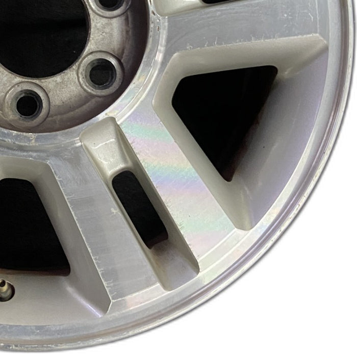 18" FORD F150 PICKUP 04 New Style 18x7.5 aluminum 5 spoke machined face split - Close-Up Detail