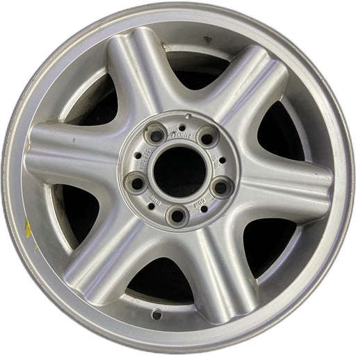 16" BMW 525i 01-03 16x7 , 6 spoke Original OEM Wheel Rim - Front View