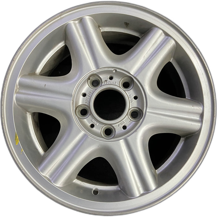 16" BMW 525i 01-03 16x7 , 6 spoke Original OEM Wheel Rim - Front View