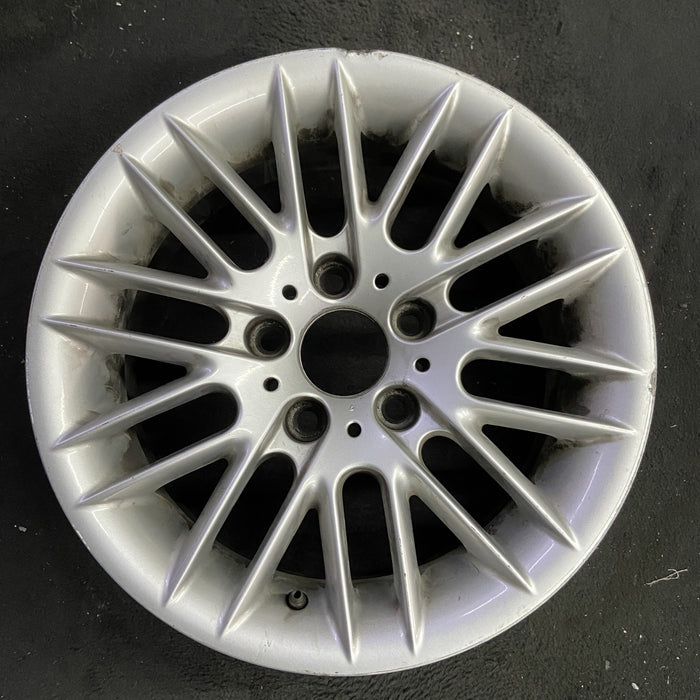 16" BMW 525i 01-03 16x7 , 20 spoke Original OEM Wheel Rim - Angle View