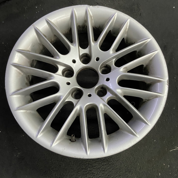 16" BMW 525i 01-03 16x7 , 20 spoke Original OEM Wheel Rim - Side Profile