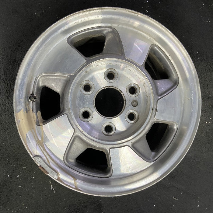 16" ASTRO 03 16x7 aluminum opt PF4 Original OEM Wheel Rim - Front View
