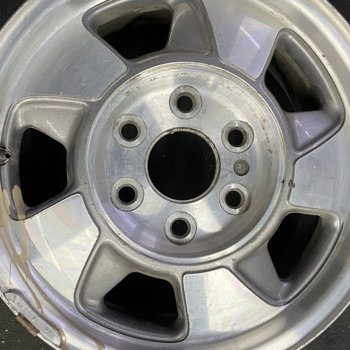 16" ASTRO 03 16x7 aluminum opt PF4 Original OEM Wheel Rim - Angle View