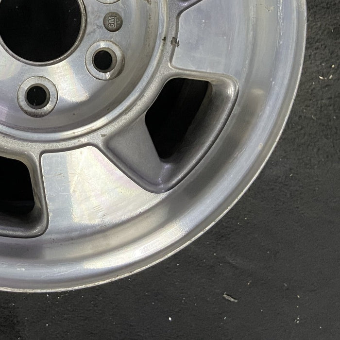 16" ASTRO 03 16x7 aluminum opt PF4 Original OEM Wheel Rim - Back View