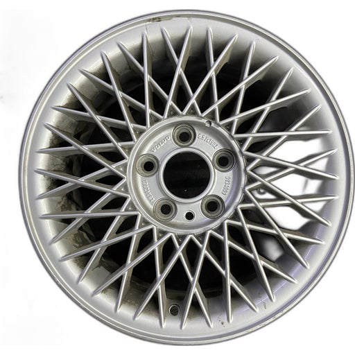 15" VOLVO 90 SERIES 97-98 15x6.5 , diamond spoke Original OEM Wheel Rim - Front View