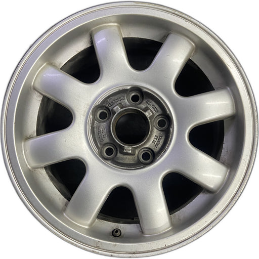 15" AUDI A6 95-97 15x7, 8 spoke Original OEM Wheel Rim - Front View