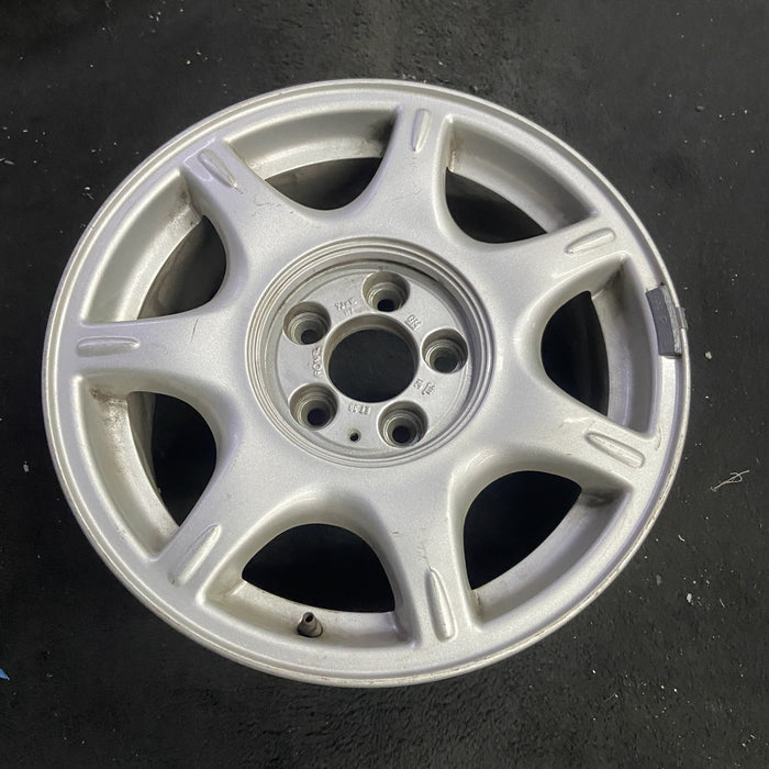 16" CATERA 97-98 16x7 , 7 spoke Original OEM Wheel Rim - Side Profile