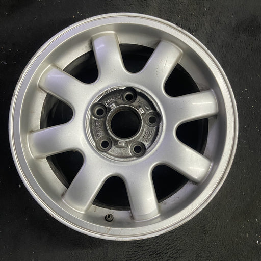 15" AUDI A6 95-97 15x7, 8 spoke Original OEM Wheel Rim - Angle View