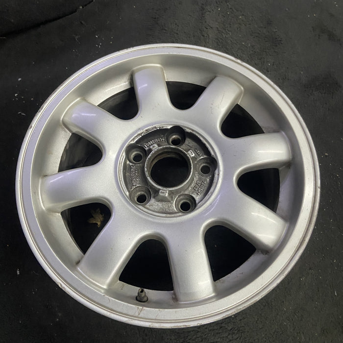 15" AUDI A6 95-97 15x7, 8 spoke Original OEM Wheel Rim - Side Profile