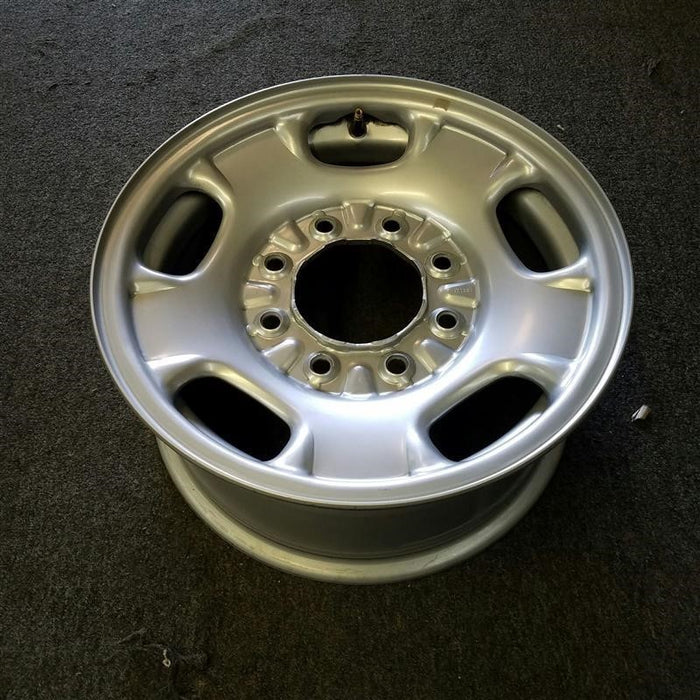 17" SIERRA 2500 PICKUP 11-14 17x7.5, steel, silver, opt NZ4 Original OEM Wheel Rim