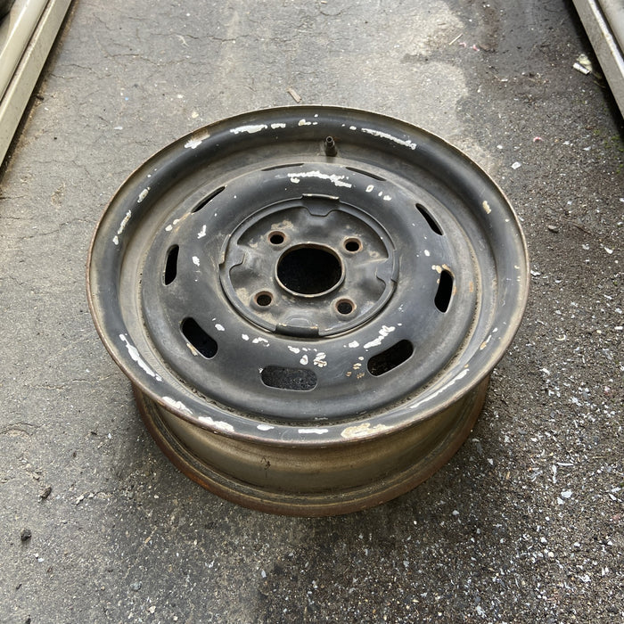 15" 200SX 85-87 15x6, steel Original OEM Wheel Rim