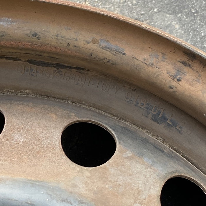 14" SENTRA 00-02 14x5.5 steel 1-1/64" holes Original OEM Wheel Rim