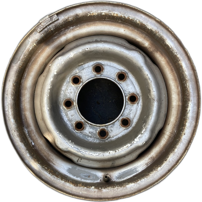 16" CHEVROLET 20 PICKUP 74-81 16x6.5 Original OEM Wheel Rim - Front View