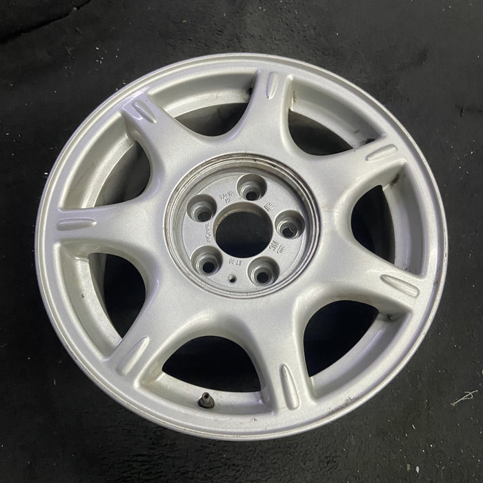 16" CATERA 97-98 16x7 , 7 spoke Original OEM Wheel Rim - Side Profile